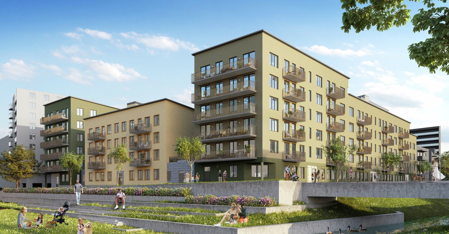 Brf Ester, Bromsten i Spånga